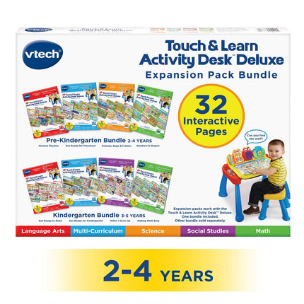 VTech Activity Desk 4-in-1 Pre-Kindergarten Expans