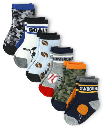 The Children's Place Baby Toddler Boys Midi Socks,
