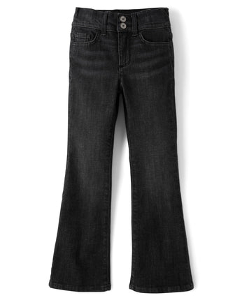 The Children's Place Girls' Wide Leg Denim Jeans,