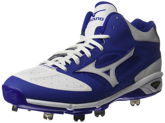 Mizuno Men's Dominant Mid Grey/White, Royal White,