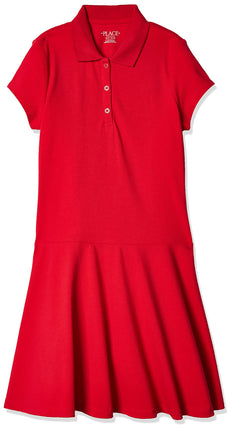 The Children's Place Girls Short Sleeve Picque Pol