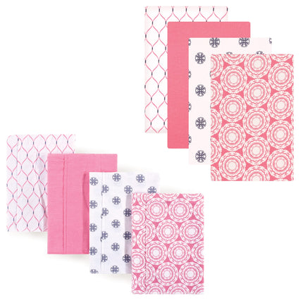 Hudson Baby Unisex Baby Cotton Flannel Burp Cloths