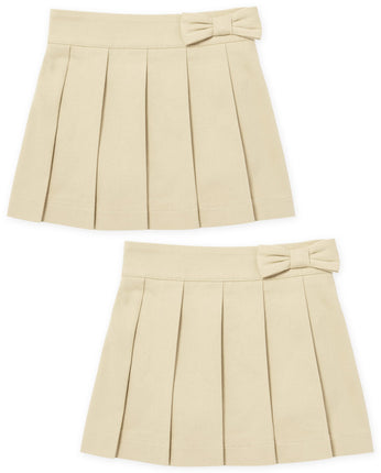 The Children's Place Baby Girls Uniform Bow Pleate