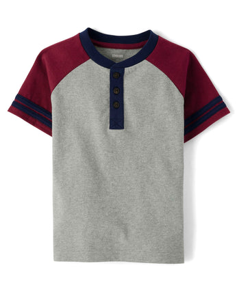 Gymboree,and Toddler Short Sleeve Henley T-Shirt,M