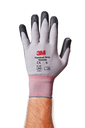 3M Comfort Grip General Use Work Glove, Nitrile Pa