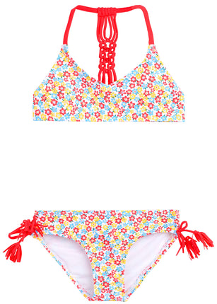 Kanu Surf Girls' Willow V-Neck Bikini Beach Sport