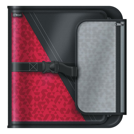 Mead 2 Inch Round Ring Binder, Sewn Fabric, 3 Tab