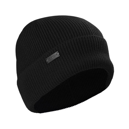 Cole Haan Heritage Rib Cuff Wool Beanie Hat, One S