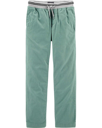 OshKosh Boys' Toddler Pull-on Twill Joggers, Cross
