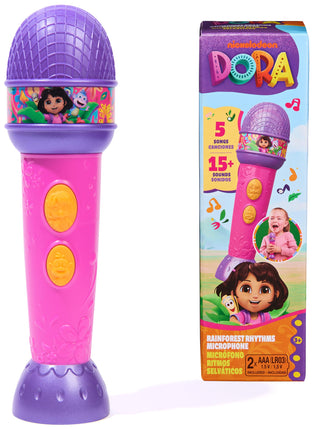 Dora, Rainforest Rhythms Microphone with Music, So