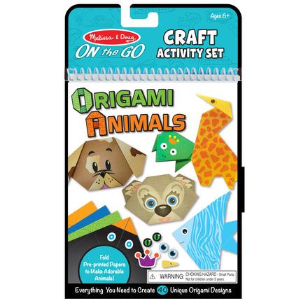 Melissa & Doug On The Go Origami Animals Craft Act