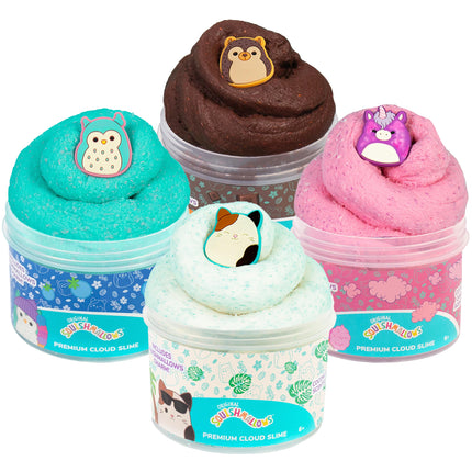 Original Squishmallows Premium Scented Slime, 4-Pa