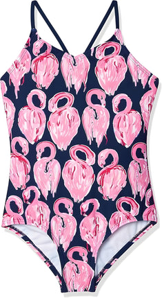 Kanu Surf Girls' Daisy Beach Sport 1-Piece Swimsui