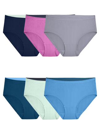 Fruit of the Loom Women's Breathable Underwear Mul