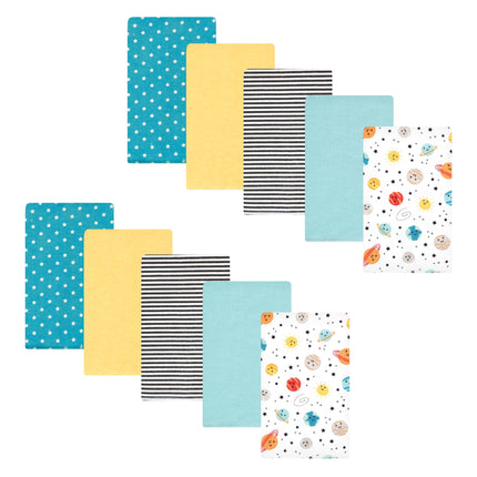 Hudson Baby Unisex Baby Cotton Flannel Burp Cloths