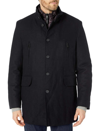 Cole Haan Men's Pressed Melton 3-in-1 Topper Jacke