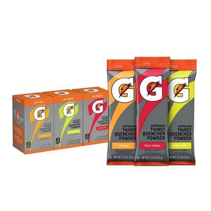 Gatorade Thirst Quencher Powder Sticks, 3 Flavor V
