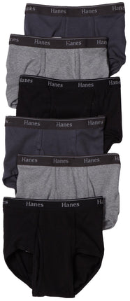 Hanes Ultimate Men's 6-Pack Classics Full-Cut Brie