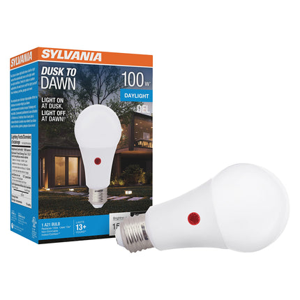 Sylvania Dusk to Dawn A21 LED Light Bulb with Auto