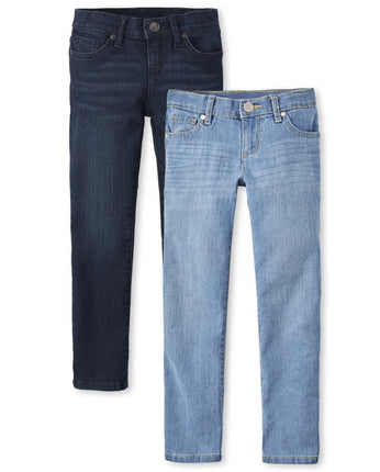 The Children's Place Girls' Two Pack Jeans - Multi