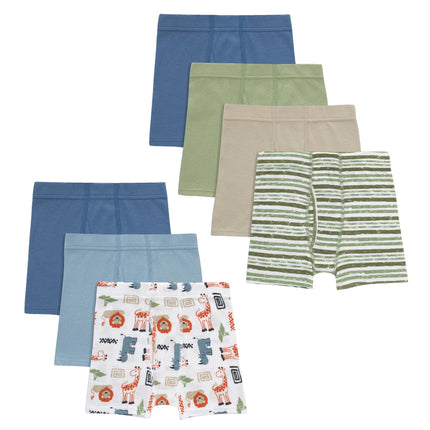 Hanes Boys Organic Cotton Toddler Underwear, Pure