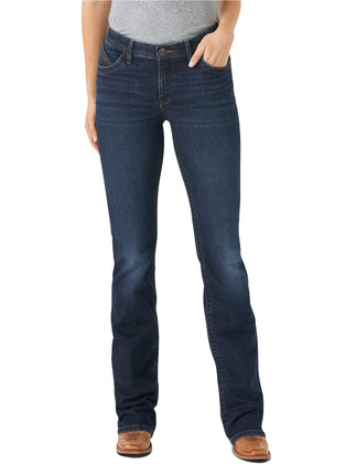 Wrangler Women's Willow Mid Rise Boot Cut Ultimate
