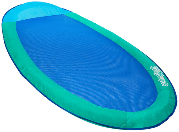 SwimWays Spring Float Inflatable Pool Lounger with