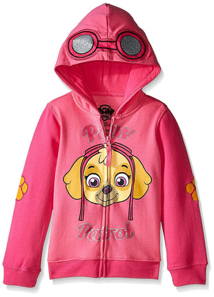 Paw Patrol Little Girls' Skye Toddler Hoodie, Hot