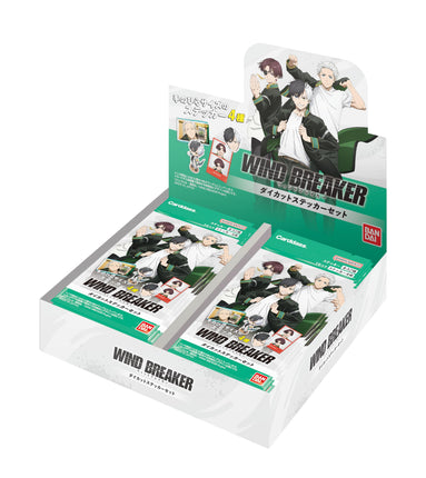 BANDAI Wind Breaker Die-Cut Sticker Set (Pack Box)