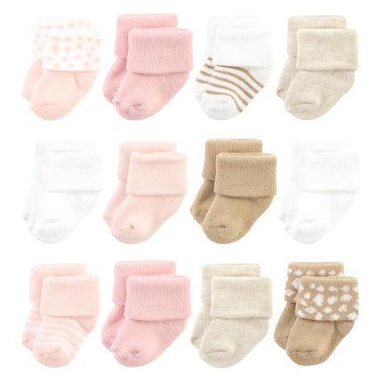 Hudson Baby Unisex Baby Cotton Rich Newborn and Te