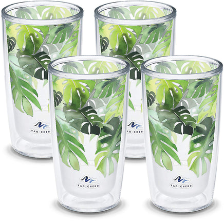 Tervis Yao Cheng Green Crystal Made in USA Double