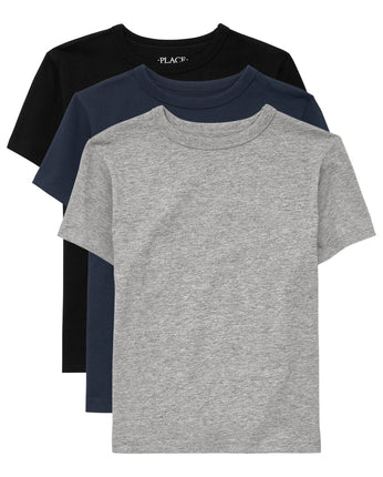 The Children's Place Boys' Short Sleeve Basic Laye