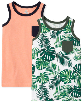 The Children's Place Boys' Sleeveless Tank Top Shi