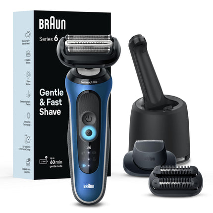 Braun Electric Shaver for Men, Series 6 6177cc, We