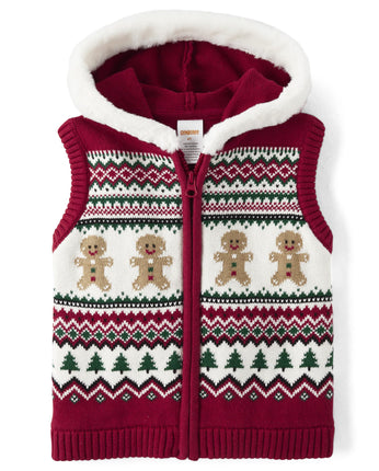 Gymboree Girls' and Toddler Sweater Vests, Cozy Ch