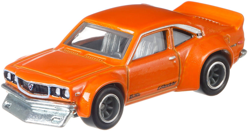 Hot Wheels Japan H Series Mazda RX-3 Orange 6 cm (