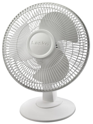 Lasko 3-Speed 12" Table Fan-White, 1, 2012