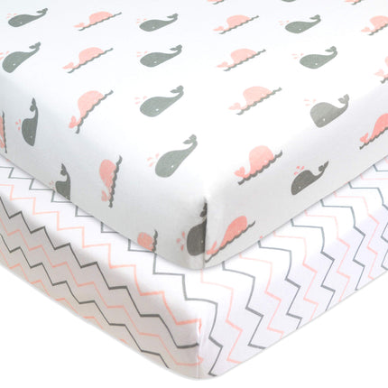 American Baby Company Printed 100% Natural Cotton