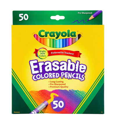 Crayola Erasable Colored Pencils, Coloring Book Es