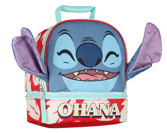 Disney Lilo and Stitch Lunch Box peek-A-Boo 3D Vel