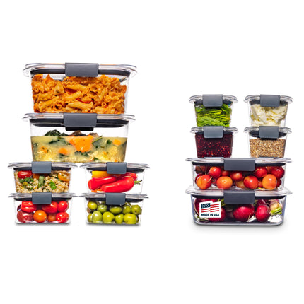 Rubbermaid Brilliance BPA-Free Airtight Food Stora