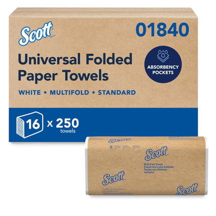 Scott Essential Multifold Paper Towels (01840) wit