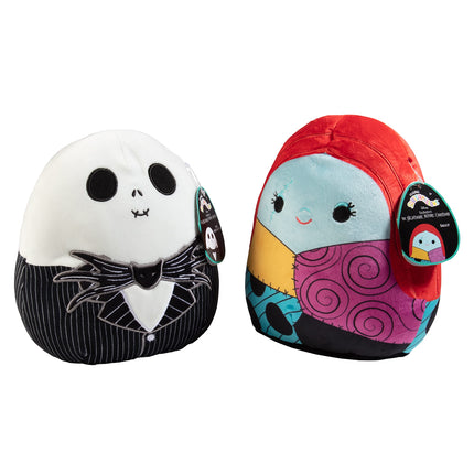 Squishmallows 8" Jack and Sally - Nightmare Before
