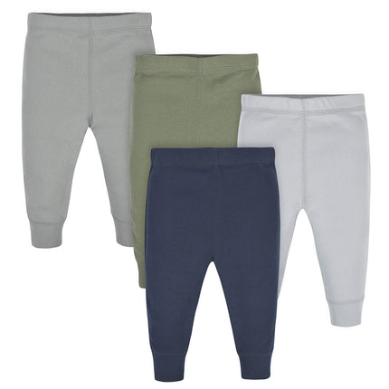 Gerber Baby Boys' Multi-Pack Pants, Navy/Army Gree