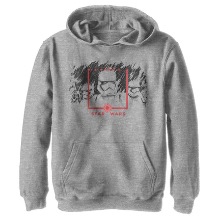Star Wars Boys' Youth Hooded Pullover Fleece, Athl