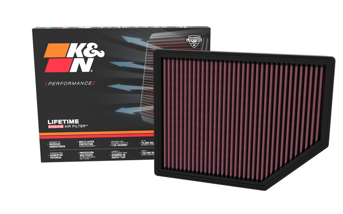 K&N Replacement Air Filter Compatible with Ford Br