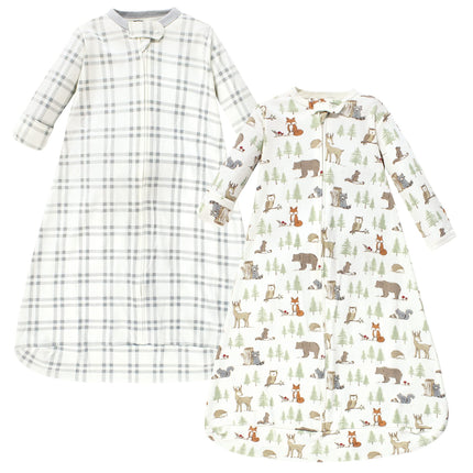 Hudson Baby Unisex Baby Cotton Long-Sleeve Wearabl