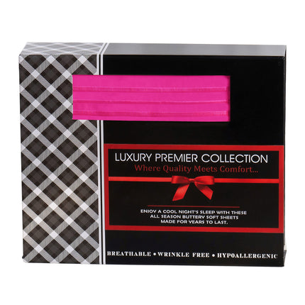 Elegant Comfort Luxurious Microfiber GIFT BOX 4-Pi