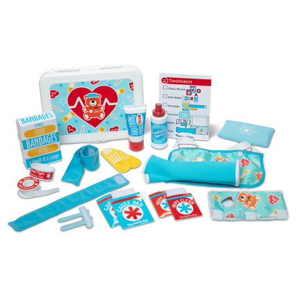 Sinoeem Melissa & Doug Get Well First Aid Kit Play