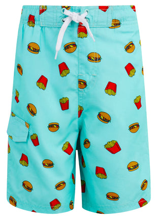Kanu Surf Tahiti Boys Swim Trunks with UPF 50+ Sun